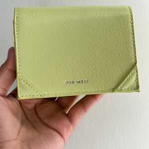 Pixie Mood Chartreuse Card Holder